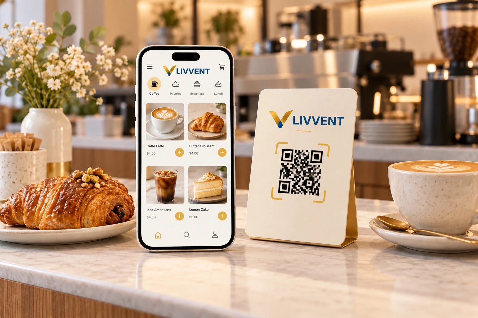 Branded QR ordering