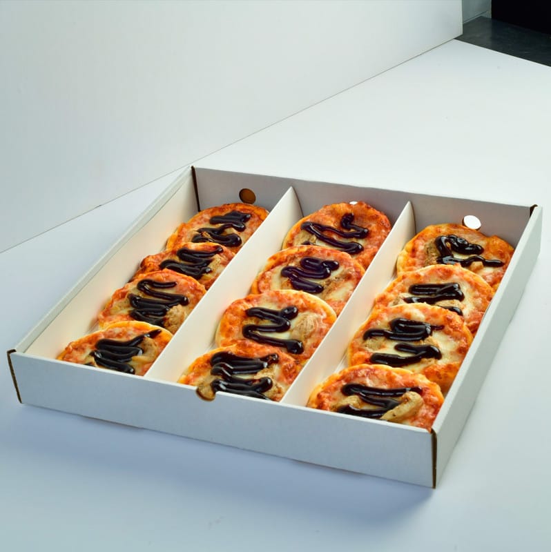 Mini BBQ Pizza Box