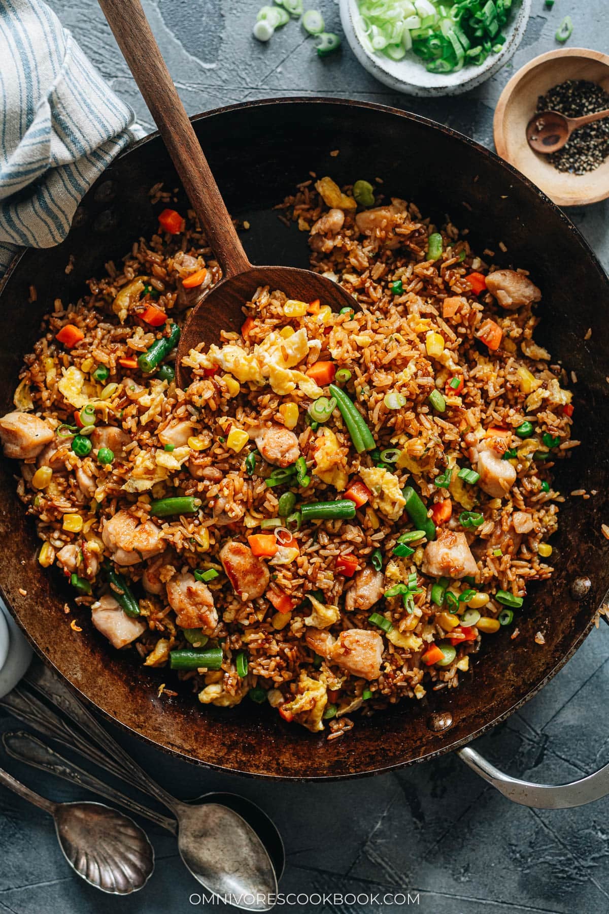 Fried Rice with Chicken (Canton)