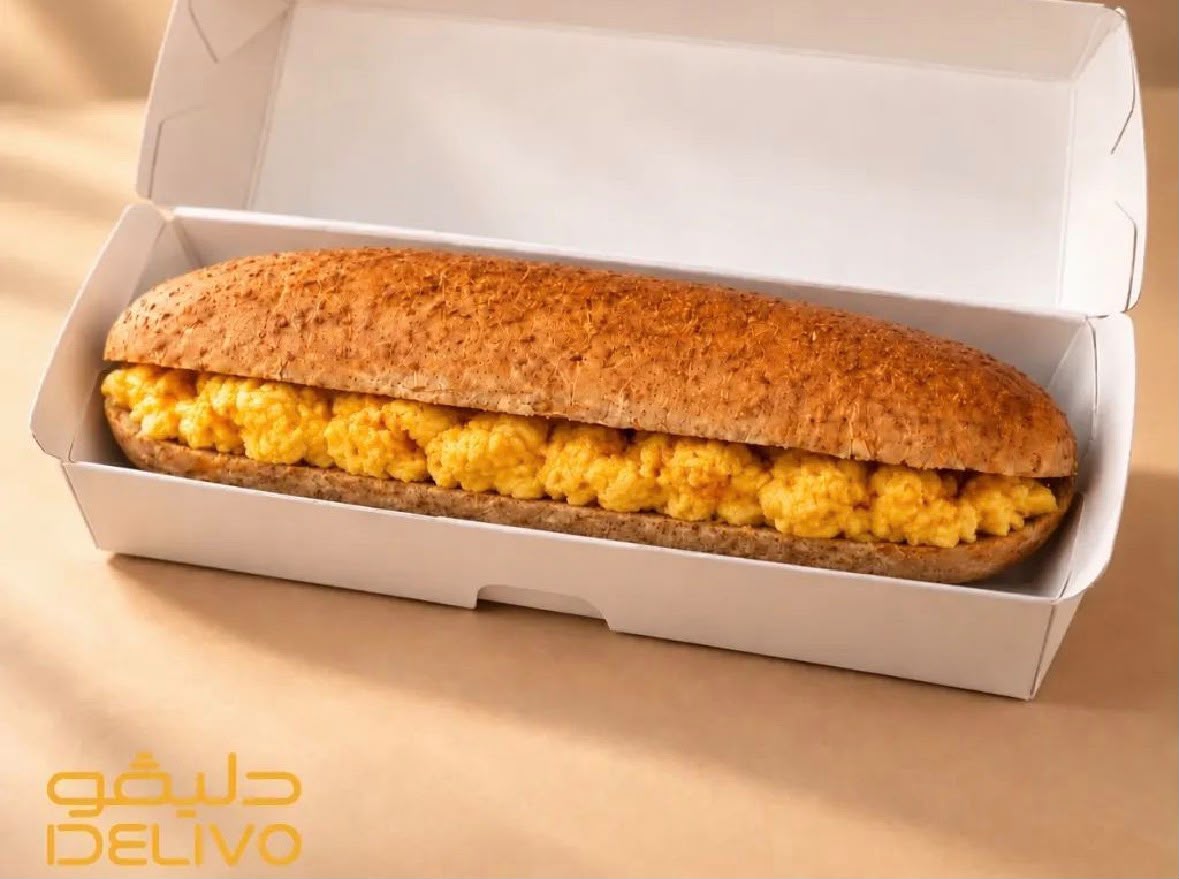 Scrambled Eggs Wholemeal Bread