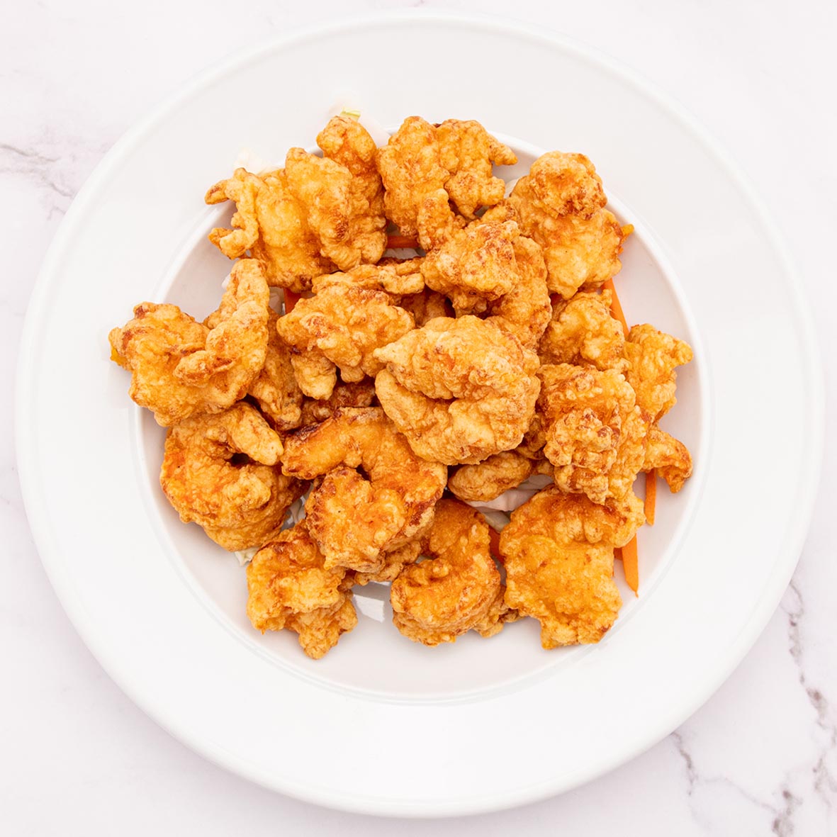 Fried Deshelled Shrimps 12 Pcs