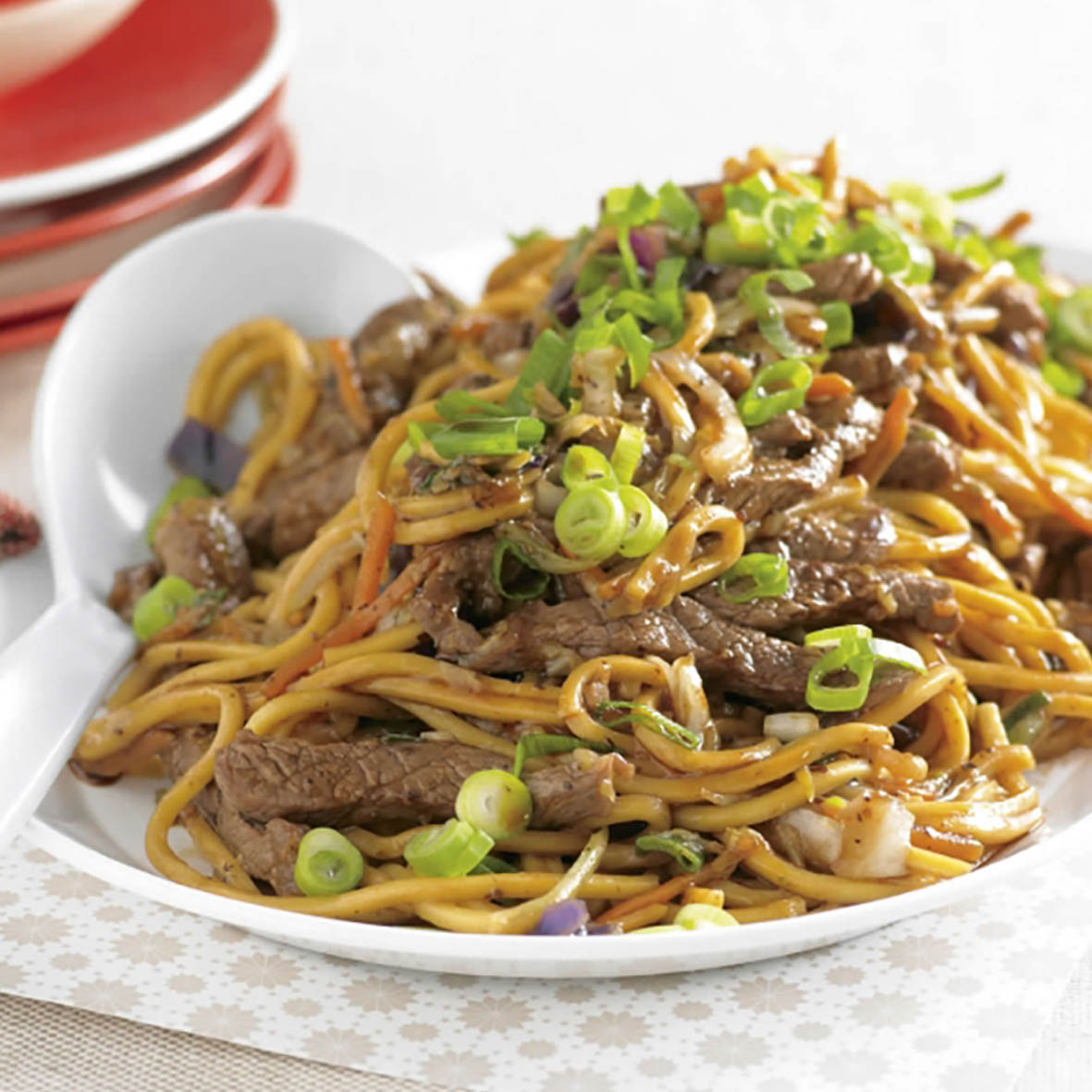 Fried Noodles with Shredded