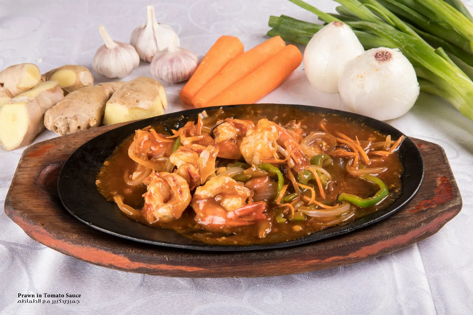 Prawns in Chilli or Tomato Sauce