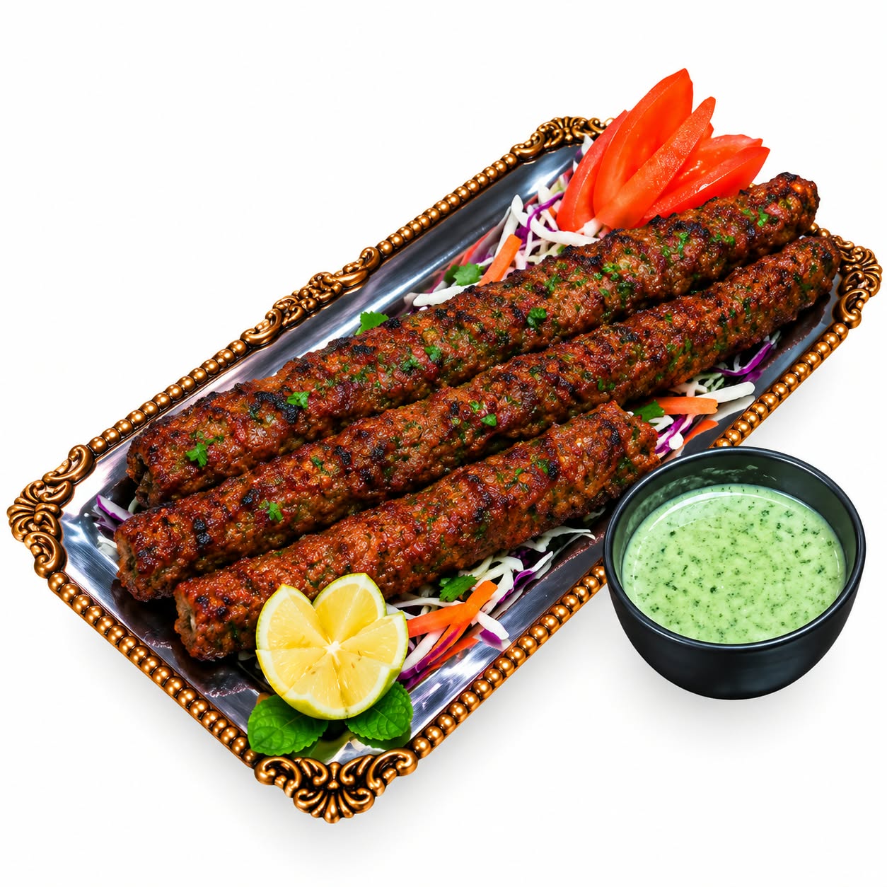 Mutton Seekh Kebab