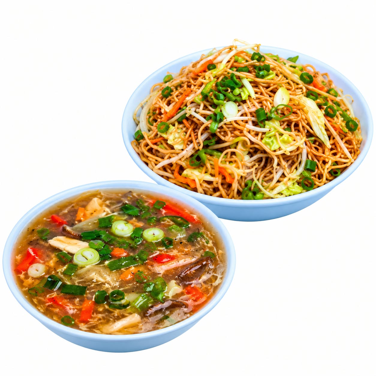 Schezwan Chicken Noodles