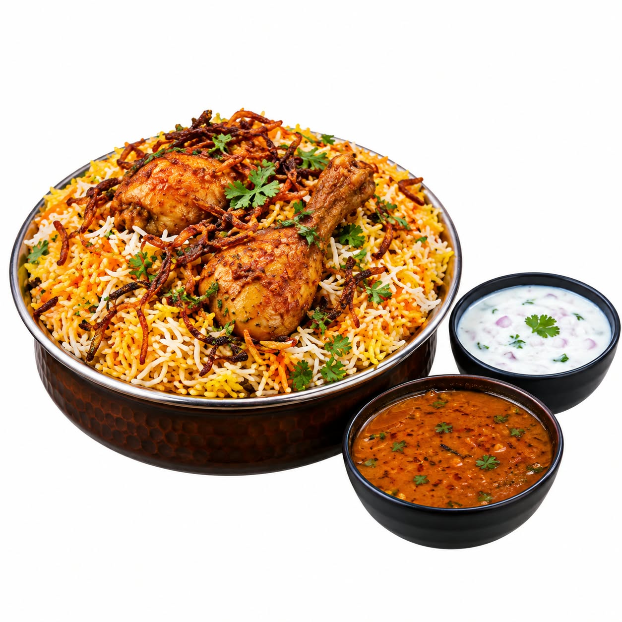 Hyderabadi Chicken Biryani (Reg)