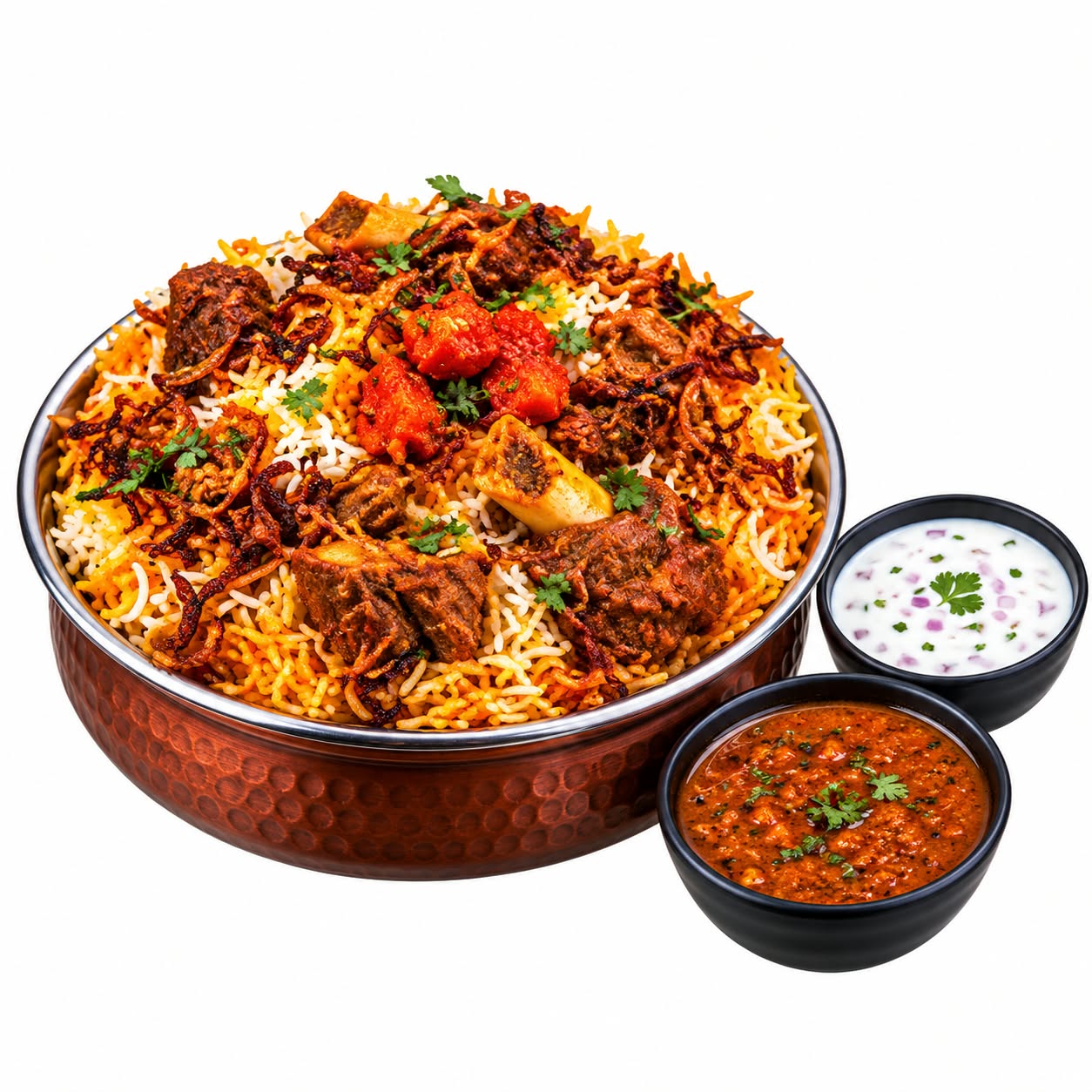 Karachi Mutton Biryani (Spl)