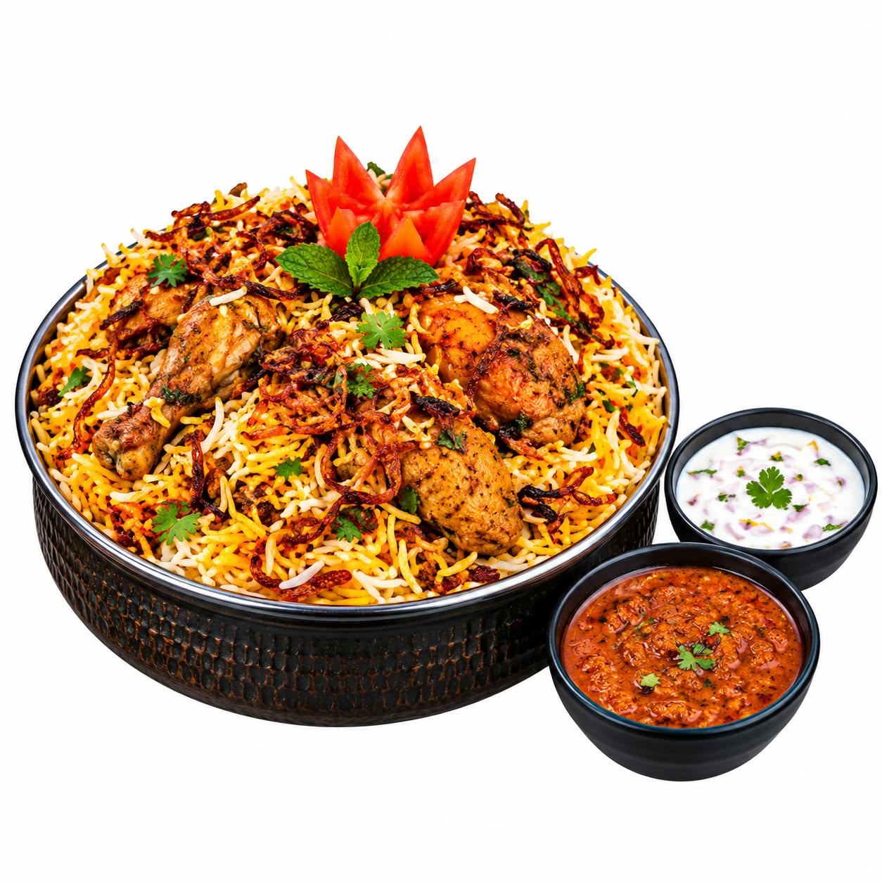 Karachi Mutton Biryani (Spl)