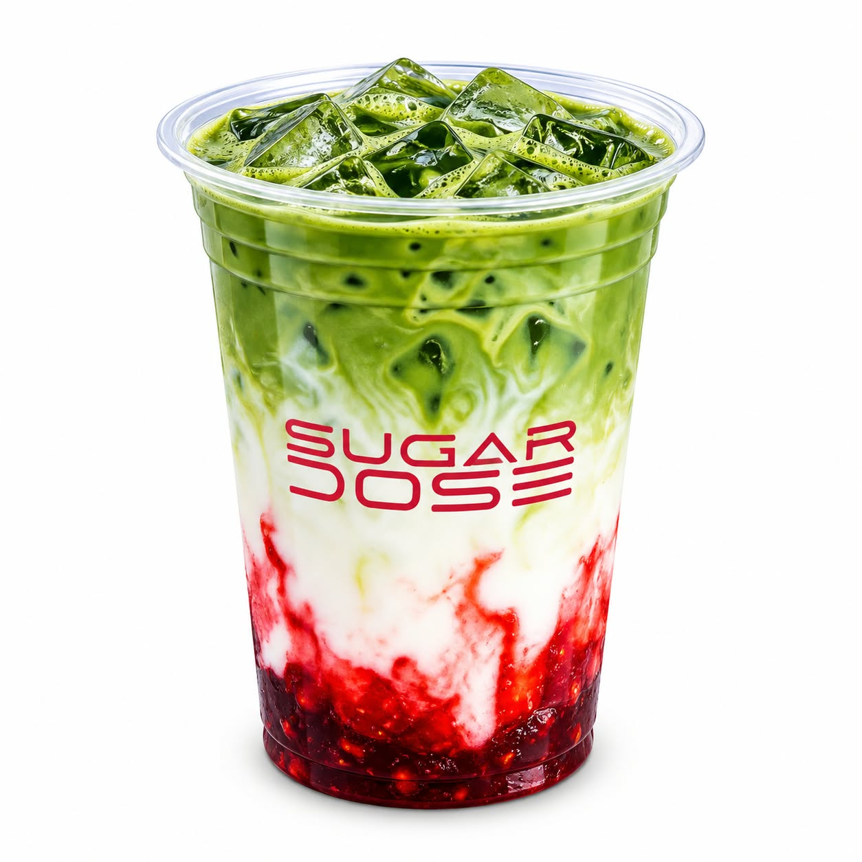 Raspberry Matcha
