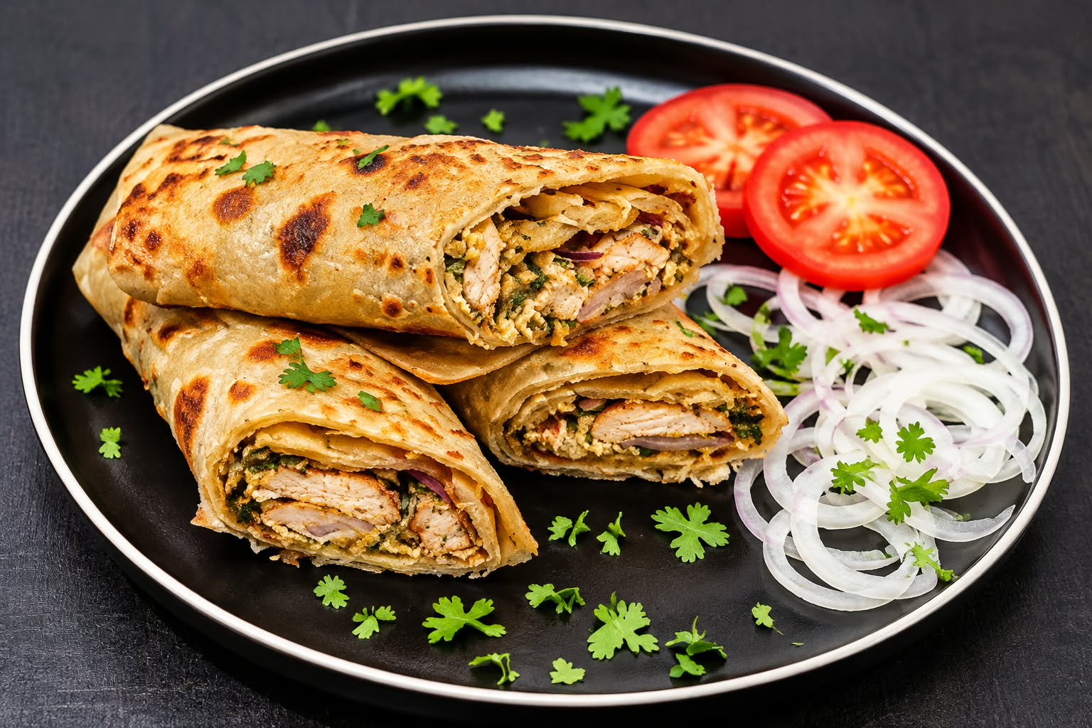 Beef Bihari Chutney Roll