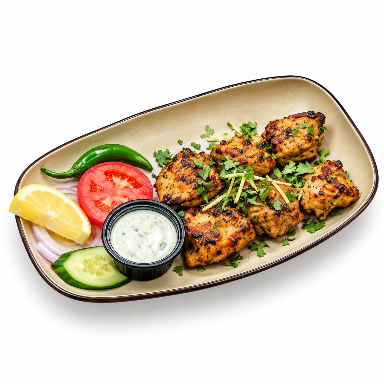 Chicken Malai Boti